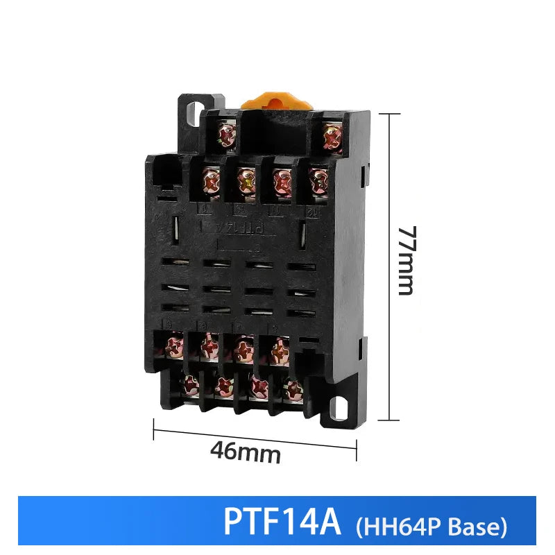 10pcs Small Intermediate Relay AC 220V DC C24 HH52P HH53P HH62P HH63P LED  General Mini Electromagnetic Relay Wholesale