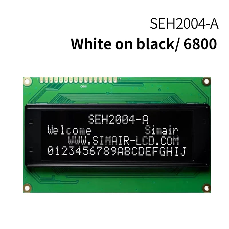 WINSTAR 2004 Character OLED Display WS0010 LCD Module 20x4 Serial Port SPI Black 5V