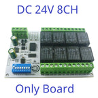4-32CH 10A 20A DC 12V 24V RS485 Bus Relay Module DIP Setup Parameters Modbus RTU Serial Port UART Switch Board HMI PLC