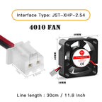 5015/4010/4020 12V&24V Cooling Turbo Fan Brushless 3D Printer Parts 2Pin For Extruder DC Cooler Blower Part Black Plastic Fans
