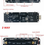 XZG Two Voltage 18650 Lithium Battery Shield V8 Mobile Power Expansion Board Module 5V/3A 3V/1A Micro USB For Arduino ESP8266