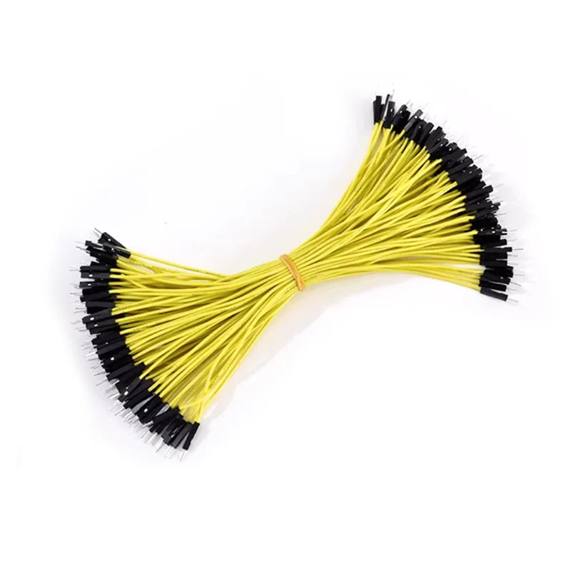 100PCS Dupont Wire 26AWG Silicone Cable 2.54mm Jumper Wire Male Female Breadboard Wire for Arduino DIY