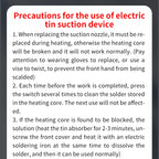 LUXIANZI 220V 50Hz Electric Suction Gun Vacuum Solder Sucker Tin Soldering Iron Desolder Pump Repair Welding Tools with Nozzle
