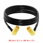 WIFI Antenna Extension Cable SMA Male Plug Female Jack Straight Right Angle Pigtail Adapter RG174 10cm/20cm/30cm/50cm/100cm