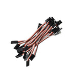 10/20/50/100 pcs JR Plug Servo Extension Lead Wire Cable 10CM 15CM 30CM Male to Male for RC Plane Quadcopter