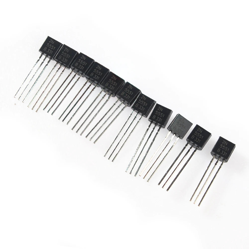 50pcs/lot  2N5551 2N5401 NPN Transistor Set, TO-92 Switching Transistors electronic components kit