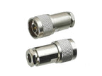 1pcs N Male Plug Connector Clamp RG58 RG142 / RG8X / RG5 RG6 / RG8 LMR400 Cable RF Coaxial Brass Right Angle & Straight Wire