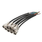 GX16 2 3 4 5 6 7 8 9 10 Pin Aviation Plug Socket with Wire M16 4-7A Connector Cable Customized Male Female Extension Line 1-5M