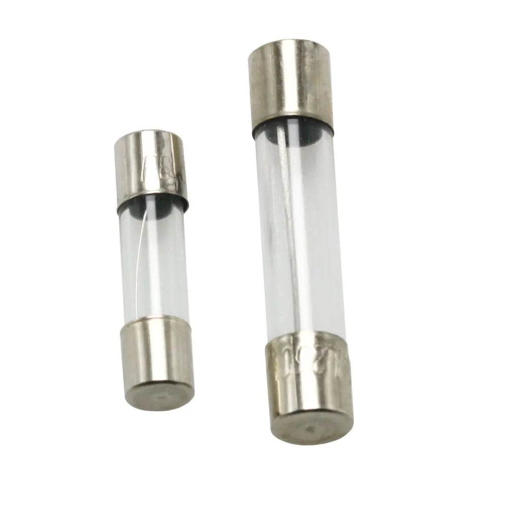 10Pcs/100Pcs 5*20mm 6*30mm Fast Blow Glass Tube Fuses 5x20 6x30 250V 0.1 0.5 1 2 3 3.15 4 5 6 7 8 10 12 15 20 25 30A AMP Fuse