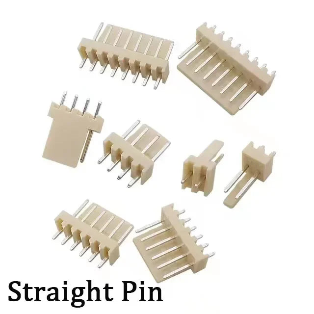 100PCS KF2510 Connector 2.54mm Pitch 2P-10Pin Straight/Curved Male Female Socket Housing Plug Pin Header Crimp Terminals