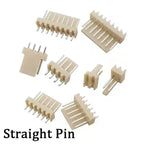 100PCS KF2510 Connector 2.54mm Pitch 2P-10Pin Straight/Curved Male Female Socket Housing Plug Pin Header Crimp Terminals