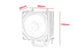 CPU Efficient Cooler Fan 90mm 4pin/PWM PC Tower Type Radiator 2/4/6 Heat Pipe Install LGA2011 X79 X99 115x 1200 1700 AMD AM3 AM4