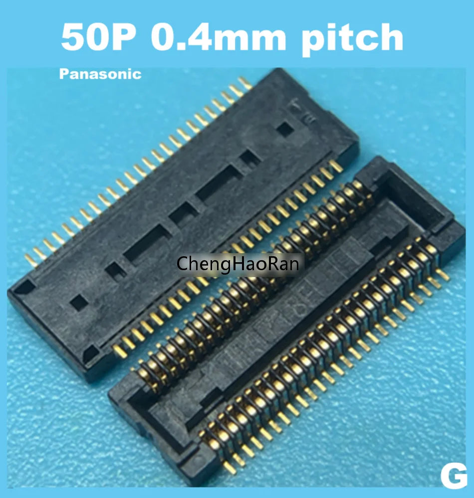 5pcs Original New 50P 0.4 0.35 Pitch Board-to-Board Connectors 50Pin For Garmin 1030 GPS FPC Repair Parts 50 Pin 0.4mm Spacing