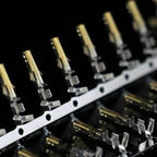 300PCS/1LOT 4.2mm 5557 Computer Connector Terminals Female Needle for 6P 8P 24P Male Shell /Half Gold-plated High Foot/Low Foot