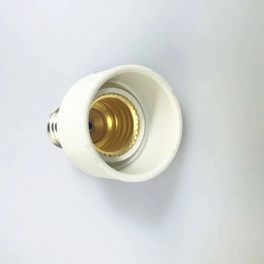 2pcs E14 To E14 LED Light Bulb Base Adapter European Chandelier Socket Lampholder Extender Candle Lamp Holder Extension