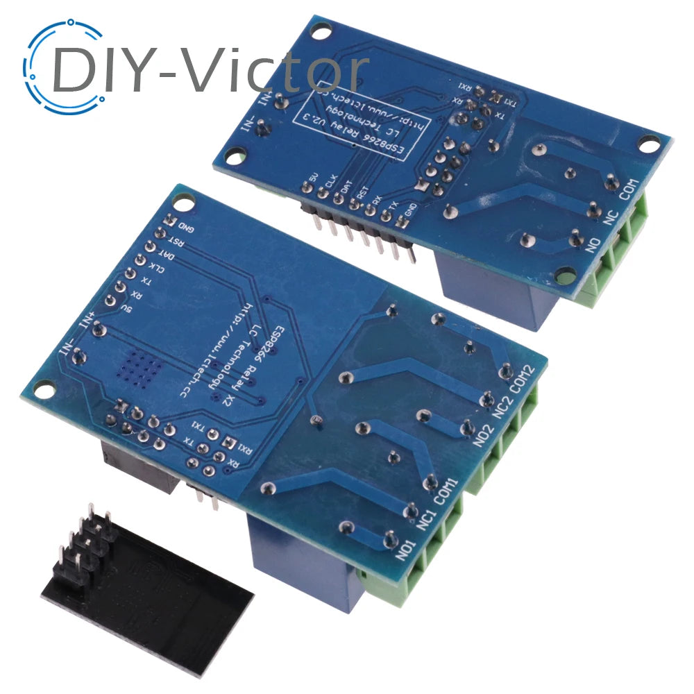 5V ESP8266 ESP-01 1 Channel WiFi Relay Module ESP-01S 2 Way Relay Module For IOT Smart Home remote control switch phone APP