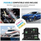 20/50/100/200PCS AWG 24-10 0.3-6.0mm2 Waterproof Insulated Automobile Wire Cable Crimp Terminals Heat ShrinkButt Wire Connectors