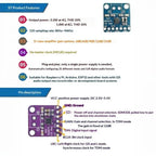 MAX98357A Audio Amplifier Module 3006 I2S 3W D Class Audio Amplifier Without Filtering For DIY Speaker Audio Projects