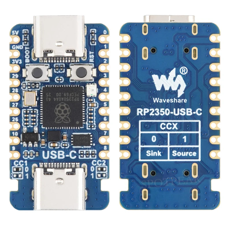 Raspberry Pi Pico 2 RP2350A USB-C Mini Development Board
