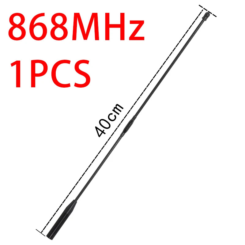 GIZONT LoRa 868MHz 915MHz Antenna For Meshtastic Heltec V3 & V4 ESP 32 Two Sections Soft Whip Antenna, Flexible and Bendable