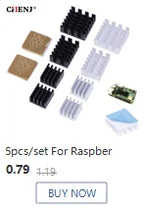 Extruded Aluminum Heatsink For High Power LED IC Chip Cooler Radiator Heat Sink Drop Ship 100*25*10mm