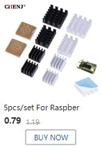 Extruded Aluminum Heatsink For High Power LED IC Chip Cooler Radiator Heat Sink Drop Ship 100*25*10mm