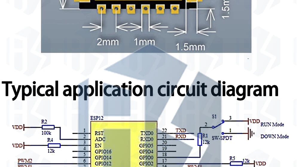 ESP8266 ESP-01 ESP-01S ESP-07 ESP-12 ESP-12E ESP-12F  ESP-07SWIFI wireless module wireless transceiver For arduino