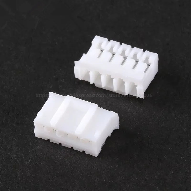 100PCS JST PH 2.0 2P 3P 4P 5P 6P 7P 8P 9P 10P 11P 12 Pin Header PH2.0 2mm Connectors Leads PH-AW PH-Y Curved Pins Male Shell