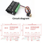 Brushless spindle 48V 500w ER11 Brushless DC Spindle Motor Driver Built in HALL sensor With 55MM Clamp Bracket