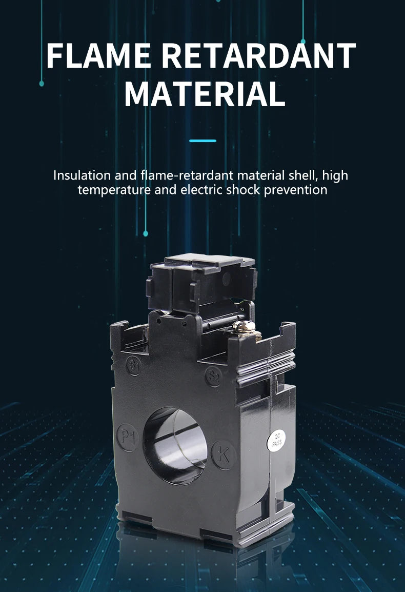 3pcs/lots Mini Din Rail Current Transformer 30A 50A 75A100A 150A 200A 250A 300A CT DM-20/AF-20