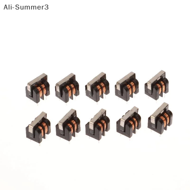 10Pcs UU9.8 UF10.5 Common Mode Choke Inductor 10MH 20MH 30MH 40MH 50MH For Filter Pitch