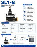 SL1-A SL1-P SL1-H SL1-E  SL1-B SL1-D  Limit switch Travel Micro switch