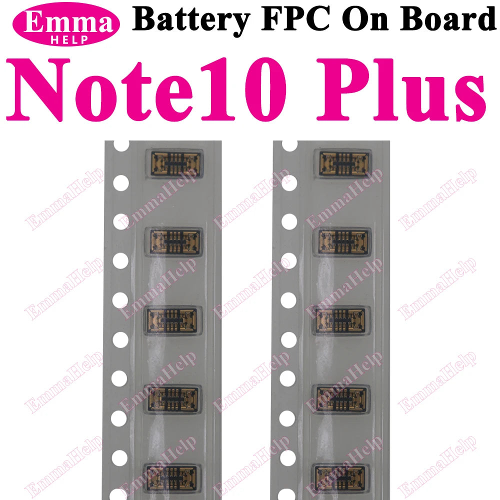 10Pcs Battery FPC Connector FPC for Samsung S24 S23 S22 S21 S20 S10 S10E Note 20 10 Plus S10 Lite On-Board Contactor Clip Plug