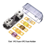 1Set 20A 30A 40A Car Audio Auto Mini ANL AFS Car Fuse Holder Block with Fuse 100A 150A 200 MINI ANL 32V Good Quality 50A 60A 80A