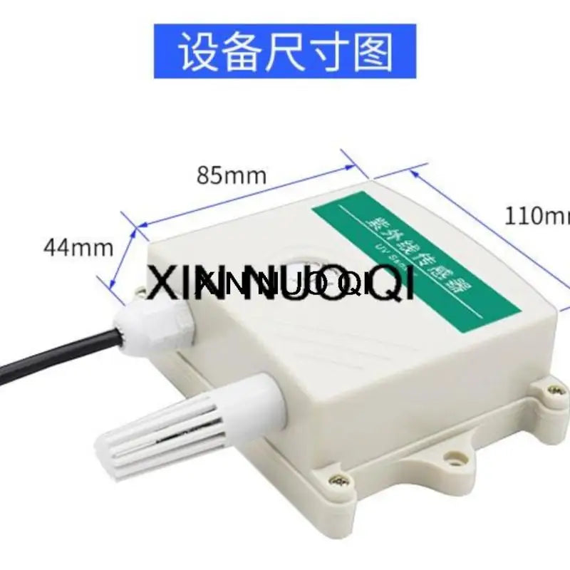 UV Light Intensity Meter Ultraviolet Sensor 4-20mA RS485 0-5V 10V Solar UV Sensor Detector Illuminance Sunshine Transmitter