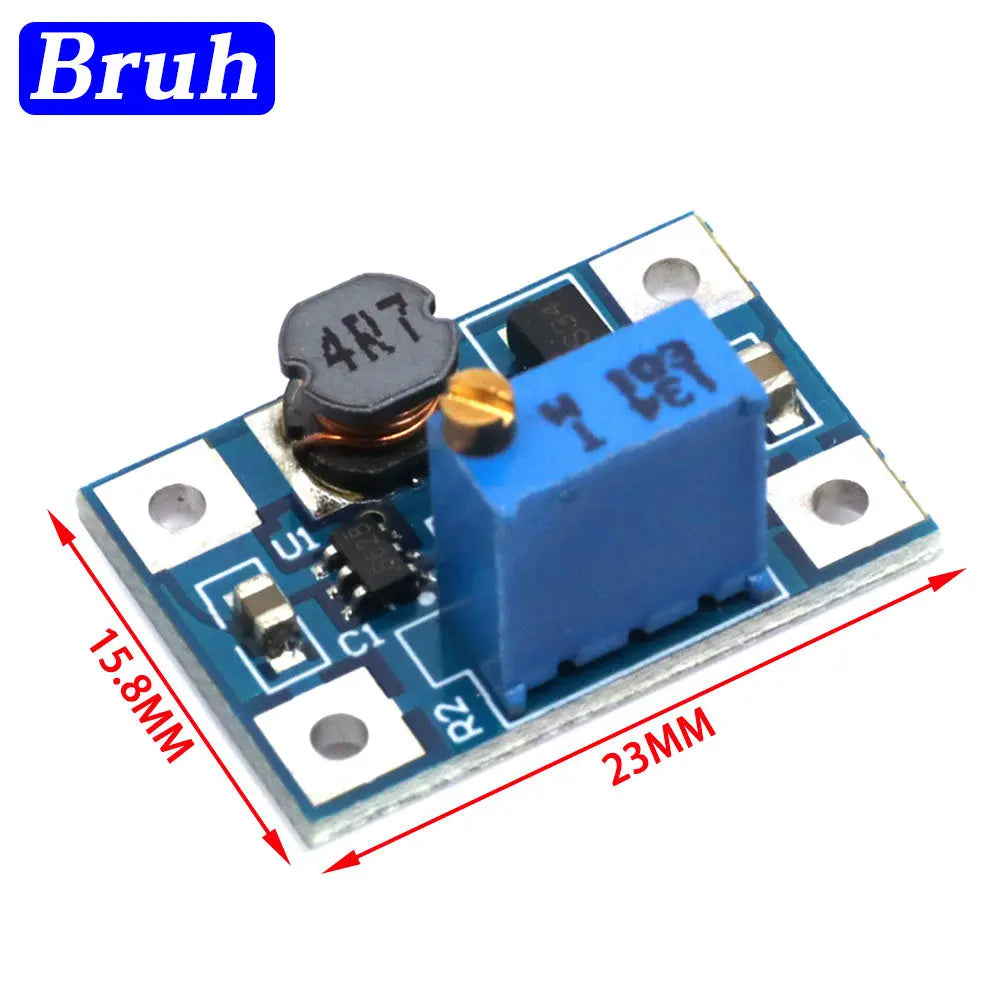 DC-DC 2-24V to 2-28V Step Up Adjustable Power Module Step Up Boost Converter 2A SX1308