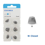 Siemens Signia Rexton Vibe Hearing Aid Open Dome Connexx Click Sleeve Vented Eartips for Open Fit and CIC ITC ITE Hearing Aids