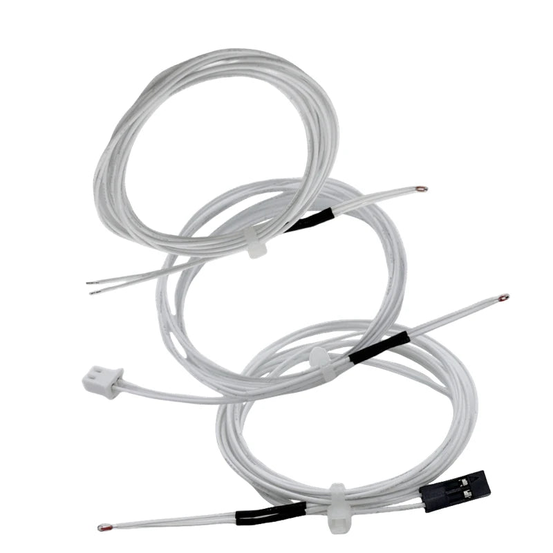 1/2/5pcs 3D Printer 100K ohm NTC 3950 Thermistors Sensors with 1M Cable Dupont 3D Printer Parts For Reprap Mend Part Temperature