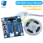 GREATZT ISD1820 recording module voice module the voice board telediphone module board with Microphones + Loudspeaker