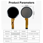 1.28 Inch TFT LCD Display Module Round Screen Full Viewing Angle IPS with Capacitive Touch Screen Module GC9AO1 Driver Chip 3.3V