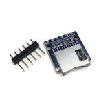 Micro SD TF SD MINI SD Card Reader Module 3.3V 5V SPI Interface with Level Shifter for Arduino ESP32 Raspberry Pi Data Logger