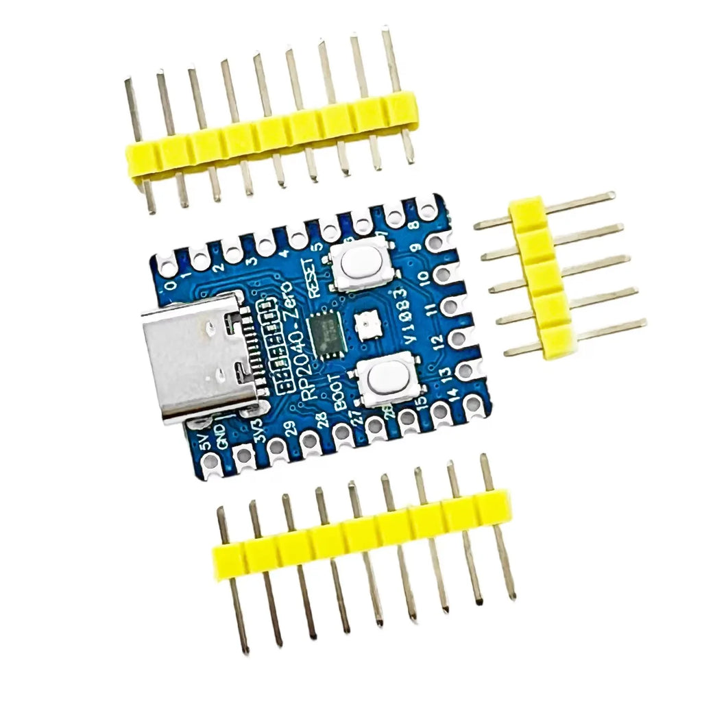 1-10PCS RP2040-Zero RP2040 for Raspberry Pi Microcontroller PICO Development Board Dual-core Cortex M0+ Processor 2MB Flash XCW