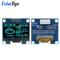 1.3 inch OLED RoHS Module 2.54mm Connecting Terminals SPI/IIC I2C Communicate White/Blue Color 128X64 1.3" OLED