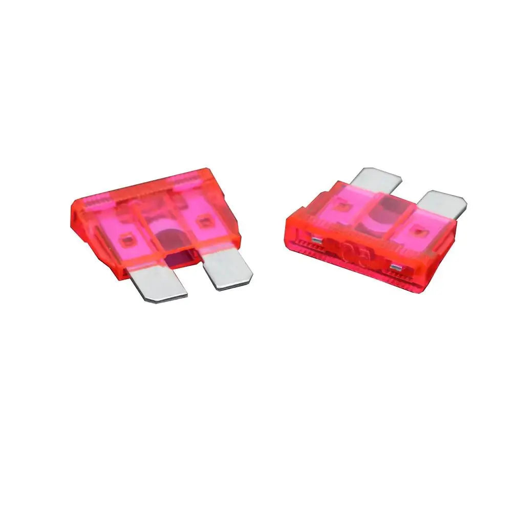 10PCS 50A Medium Size Auto Fuse, The Fuse Insurance Insert The Insurance of Xenon Lamp Piece Lights Fuse