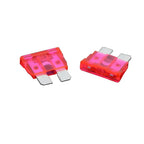 10PCS 50A Medium Size Auto Fuse, The Fuse Insurance Insert The Insurance of Xenon Lamp Piece Lights Fuse