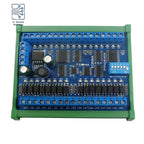 DC 12V 24V 16 Input 16 Output RS485 Remote Control Switch PLC IO expansion Board 03 06 16 Modbus RTU Module