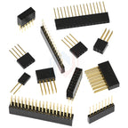 2.54mm Single Double Row Female Socket 1X5/6/8/10/15/16/40 2X3/4/20/18/40 Long Pins PC104 11mm PCB Board Pin Header For Arduino