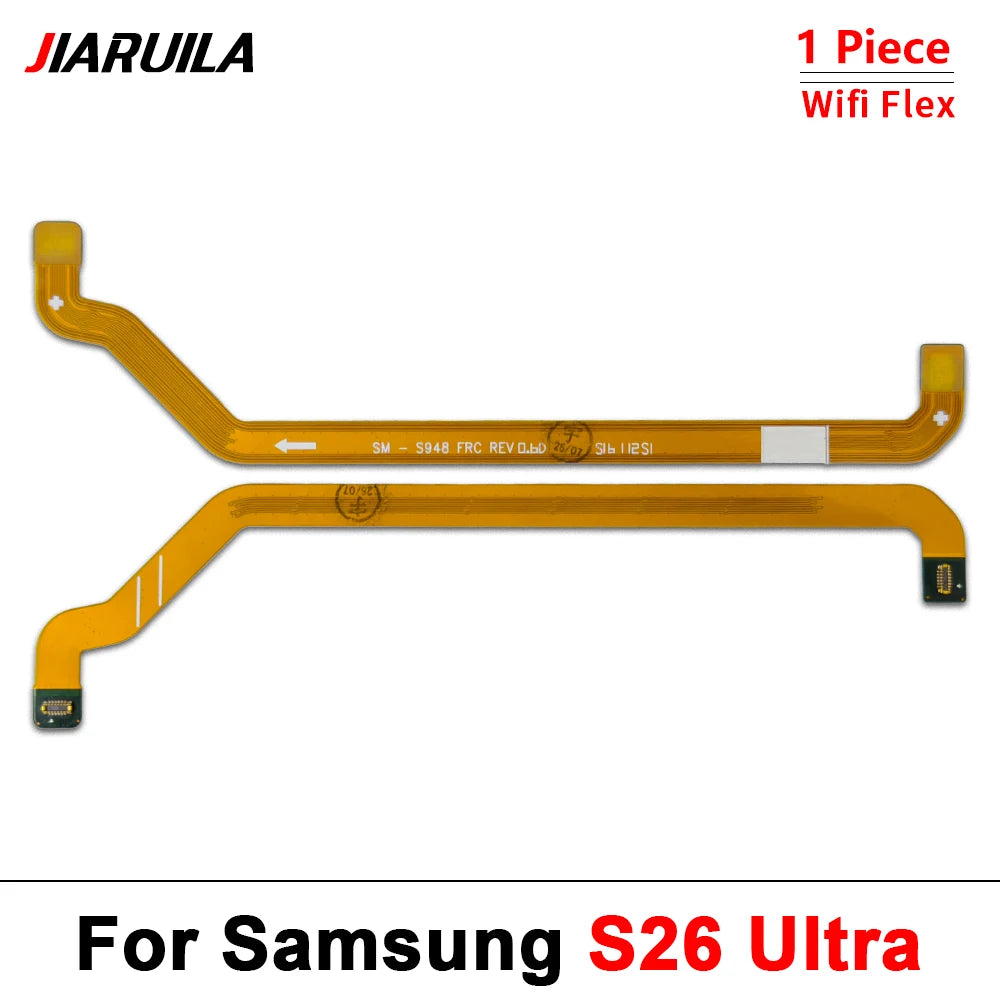 Main FPC LCD Display Connect Mainboard WIFI Antenna Flex Cable Ribbon Parts For Samsung S26 / S26 Plus / S26 Ultra
