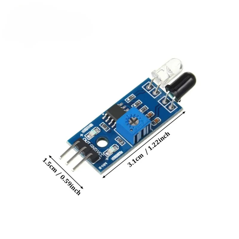 1pcs/5pcs IR Infrared Obstacle Avoidance Sensor Module for Arduino Diy Smart Car Robot Reflective Photoelectric 3PIN