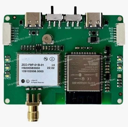 ZED-F9P/F9K/F9T/X20P RTK GNSS Module with BeiDou, Bluetooth 4G & NTRIP Board for High Precision Positioning